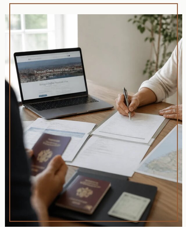 Оформление Digital Nomad и ВНЖ Португалии в Конаково